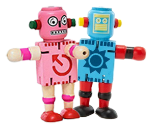 Le&agrave;, Le&ograve; e los rob&ograve;ts mainats 